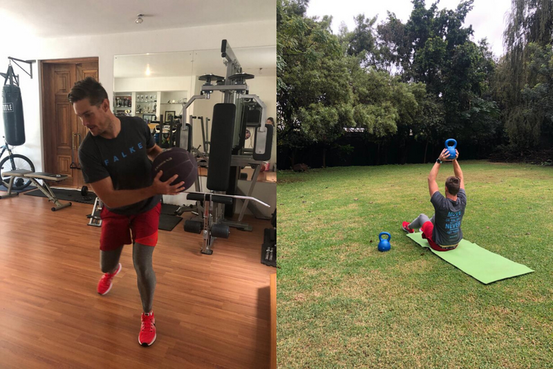 Keeping Fit at Home with Tyrone Ryan Professional Golfer