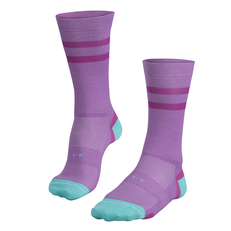 FALKE PEDAL PRESSURE FREE STRIPE CREW