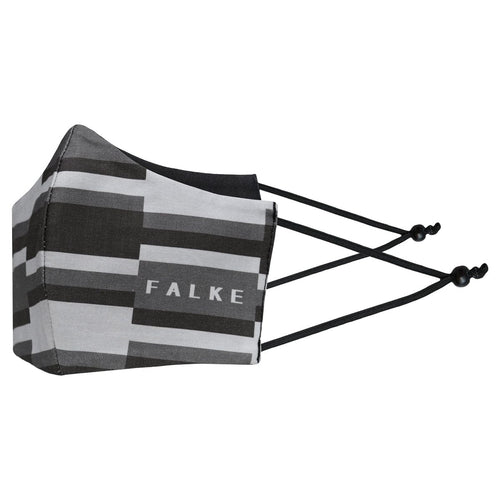 Falke - Open Accessories S / BLACK/WHITE LIMITED EDITION INTERRUPTED STRIPE FACE MASK
