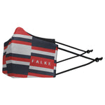 Falke - Open Accessories S / SCARLET LIMITED EDITION INTERRUPTED STRIPE FACE MASK